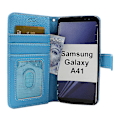 Miniatyrbild 1 av 9: New Standcase Wallet Samsung Galaxy A41 Ljusblå