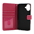 Miniatyrbild 10 av 11: New Standcase iPhone 16 Plus Plånboksfodral Röd