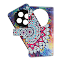 Miniatyrbild 7 av 11: Skimblocker Xiaomi Redmi 14C Magnet Plånboksfodral Design