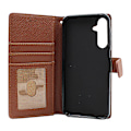 Miniatyrbild 11 av 11: New Standcase Wallet Samsung Galaxy A25 5G (SM-A256B/DS) Brun