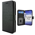 Miniatyrbild 2 av 8: New Standcase Wallet Huawei P30 Svart