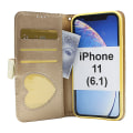 Miniatyrbild 7 av 11: Standcase Glitter Wallet iPhone 11 (6.1) Ljusrosa