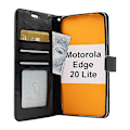 Miniatyrbild 2 av 11: Crazy Horse Wallet Motorola Edge 20 Lite Lila