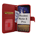 Miniatyrbild 1 av 8: New Standcase Wallet Xiaomi Redmi Note 8 Pro Röd