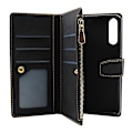 Miniatyrbild 3 av 11: XL Standcase Lyxfodral Sony Xperia 10 II Svart
