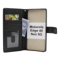 Miniatyrbild 2 av 11: New Standcase Wallet Motorola Edge 40 Neo 5G Lila