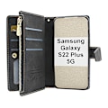 Miniatyrbild 2 av 11: XL Standcase Lyxfodral Samsung Galaxy S22 Plus 5G Svart