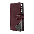 Miniatyrbild 10 av 11: XL Standcase Lyxfodral Samsung Galaxy A72 (SM-A725F/DS) Vinröd