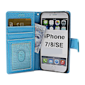 Miniatyrbild 1 av 8: New Standcase Wallet iPhone 7 Ljusblå