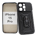 Miniatyrbild 2 av 11: TPU Tough Slide Case iPhone 15 Pro Guld