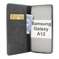 Miniatyrbild 2 av 11: Fancy Standcase Wallet Samsung Galaxy A12 Svart
