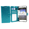 Miniatyrbild 2 av 6: Crazy Horse Wallet OnePlus 3 Turkos
