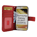 Miniatyrbild 8 av 10: New Standcase Wallet Samsung Galaxy J3 2017 (J330FD) (Svart) Svart
