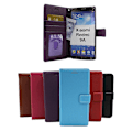 Miniatyrbild 1 av 8: New Standcase Wallet Xiaomi Redmi 9A (Svart) Brun