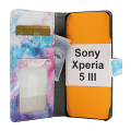 Miniatyrbild 9 av 9: Skimblocker Magnet Designwallet Sony Xperia 5 III (XQ-BQ52)