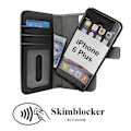 Miniatyrbild 10 av 10: Skimblocker Magnet Wallet iPhone 6 Plus/6s Plus Svart