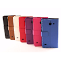 Miniatyrbild 4 av 4: Standcase wallet Huawei Ascend Y550 Vit