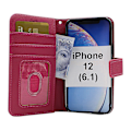 Miniatyrbild 11 av 11: New Standcase Wallet iPhone 12 (6.1) (Svart) Lila