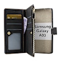 Miniatyrbild 2 av 11: XL Standcase Lyxfodral Samsung Galaxy A03 (A035G/DS) Lila