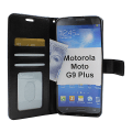 Miniatyrbild 2 av 10: Crazy Horse Wallet Motorola Moto G9 Plus (Svart) Brun