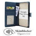 Miniatyrbild 9 av 11: Skimblocker Google Pixel 9 / Pixel 9 Pro 5G Plånboksfodral Svart