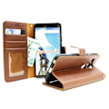 Miniatyrbild 2 av 4: Standcase wallet Google Nexus 5X (H791) Brun