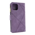 Miniatyrbild 9 av 11: XL Standcase Lyxfodral iPhone 12 / 12 Pro (6.1) Brun