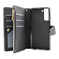 Miniatyrbild 6 av 11: XL Standcase Lyxfodral Samsung Galaxy S21 5G (SM-G991B) Svart