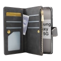 Miniatyrbild 5 av 11: XL Standcase Lyxfodral Samsung Galaxy S21 5G (SM-G991B) Brun