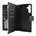 Miniatyrbild 5 av 11: XL Standcase Lyxfodral Samsung Galaxy A25 5G (SM-A256B/DS) Lila
