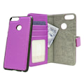 Miniatyrbild 2 av 10: Skimblocker Magnet Wallet Huawei P Smart (FIG-LX1) Lila