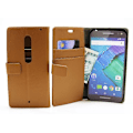 Miniatyrbild 3 av 3: Standcase wallet Motorola Moto X Style Brun
