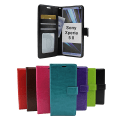 Miniatyrbild 1 av 11: Crazy Horse Wallet Sony Xperia 5 II (XQ-AS52) (Svart) Grön