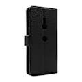 Miniatyrbild 3 av 8: New Standcase Wallet Sony Xperia XZ3 Svart