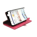 Miniatyrbild 3 av 5: Standcase wallet Huawei Ascend G630 Hotpink