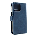 Miniatyrbild 9 av 11: XL Standcase Lyxfodral iPhone 15 Pro Max Marinblå