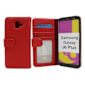 Miniatyrbild 1 av 5: Skimblocker Plånboksfodral Samsung Galaxy J6 Plus (J610FN) Röd