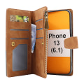 Miniatyrbild 8 av 11: XL Standcase Lyxfodral iPhone 13 (6.1) Vinröd