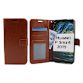Miniatyrbild 1 av 5: Crazy Horse Wallet Huawei P Smart 2019 Brun