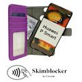 Miniatyrbild 1 av 10: Skimblocker Magnet Wallet Huawei P Smart (FIG-LX1) Lila