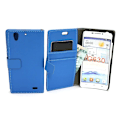 Miniatyrbild 2 av 5: Standcase wallet Huawei Ascend G630 Blå