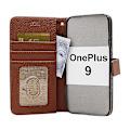 Miniatyrbild 4 av 11: New Standcase Wallet OnePlus 9 Svart