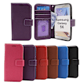 Miniatyrbild 1 av 7: New Standcase Wallet Samsung Galaxy S6 (SM-G920F) Svart