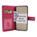 Miniatyrbild 10 av 11: New Standcase Motorola Moto G55 5G Plånboksfodral Svart