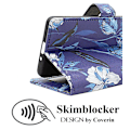Miniatyrbild 7 av 8: Skimblocker Xiaomi Redmi 14C Plånboksfodral Design