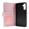 Miniatyrbild 10 av 11: Zipper Standcase Wallet Samsung Galaxy A14 5G Ljusrosa