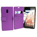 Miniatyrbild 2 av 9: Standcase Wallet Lenovo Motorola Moto E3 / 3rd generation Lila