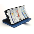 Miniatyrbild 3 av 5: Standcase wallet Huawei Ascend G630 Blå
