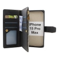Miniatyrbild 2 av 11: XL Standcase Lyxfodral iPhone 15 Pro Max Marinblå