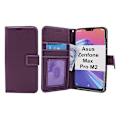 Miniatyrbild 5 av 8: New Standcase Wallet Asus Zenfone Max Pro M2 (ZB631KL) Lila